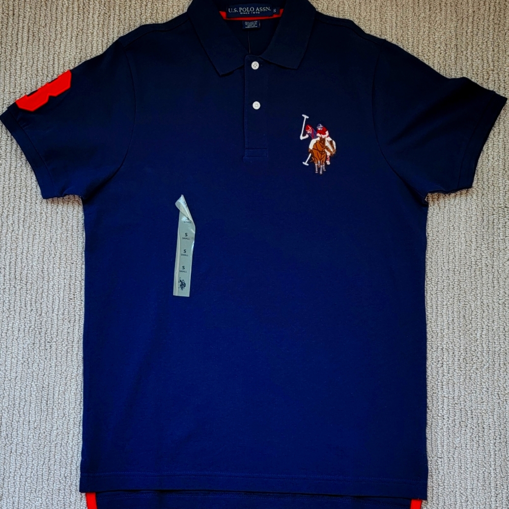 Navy Blue U.S Polo Assn. Shirt (Brand New)
